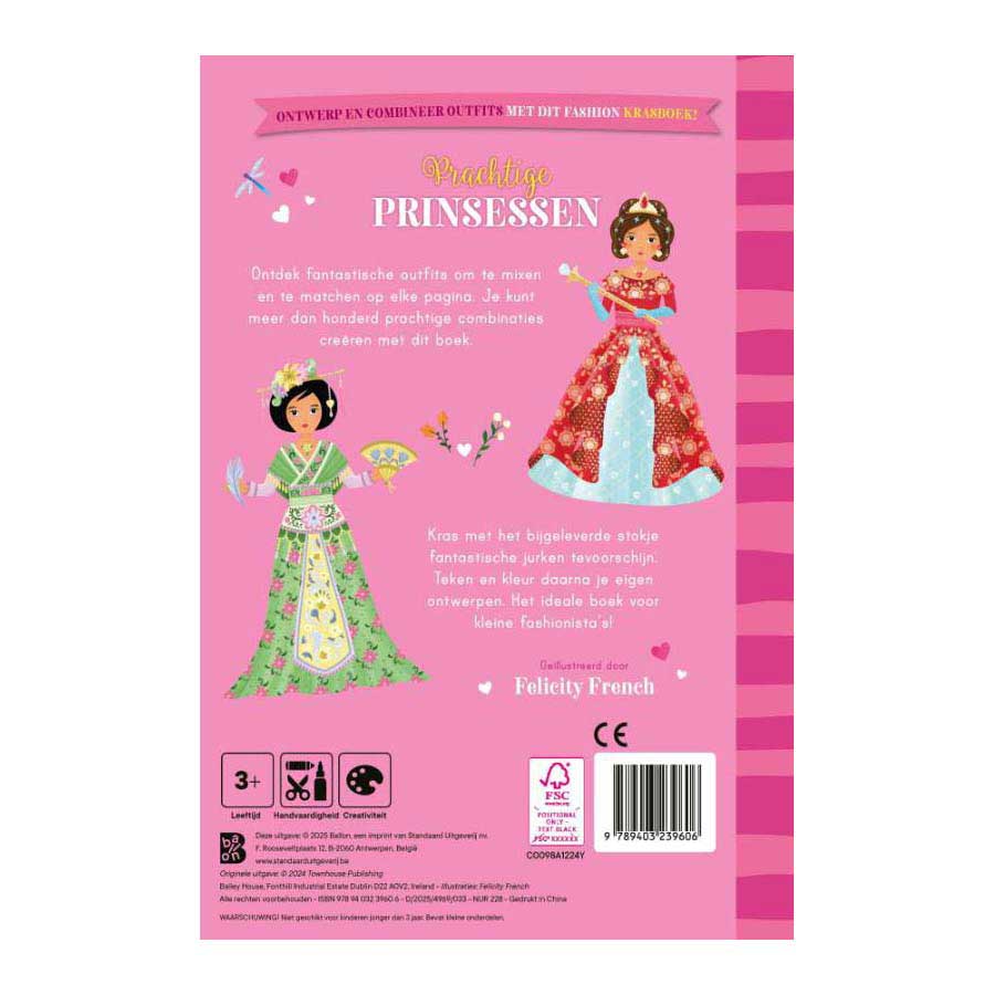 Kras en Ontwerp Prachtige Prinsessen