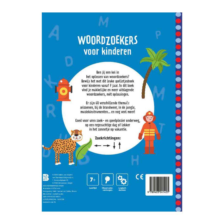 Woordzoekers Voor Kinderen 7+