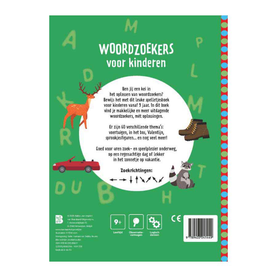 Woordzoekers Voor Kinderen 9+