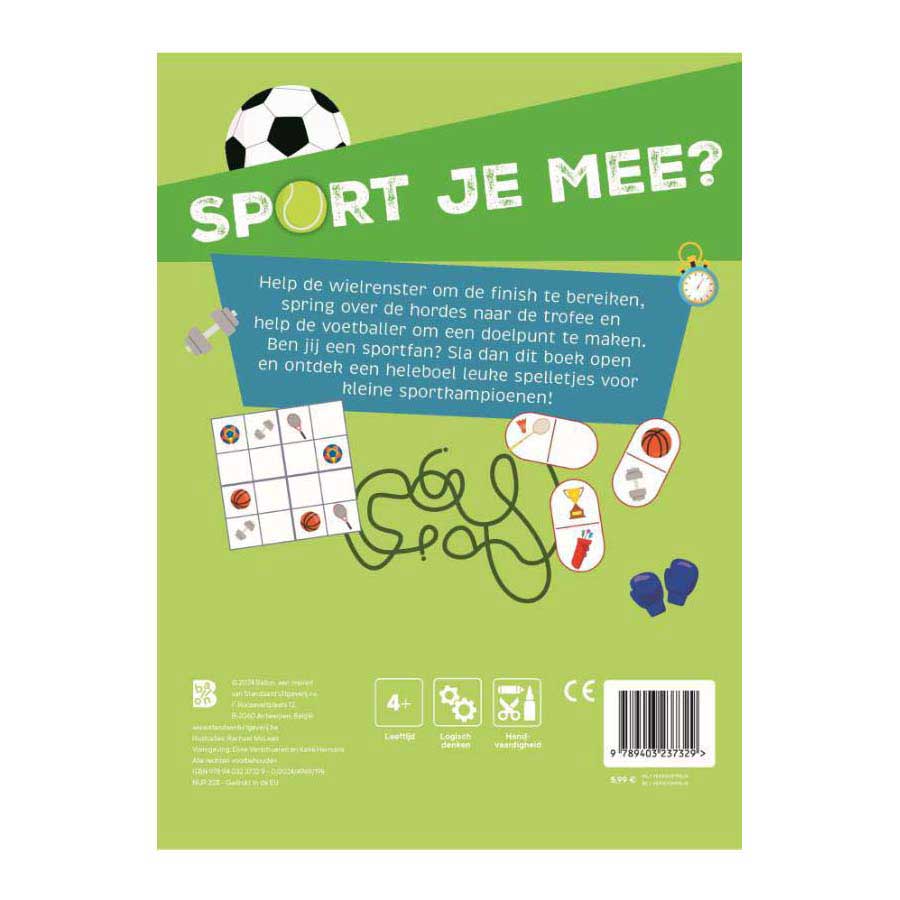 Sport je Mee? Spelletjesblok