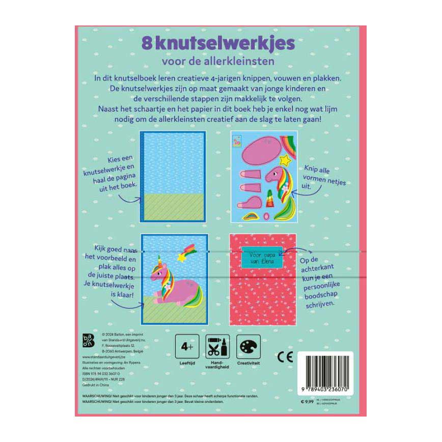 Ik leer knippen - Eenhoorns