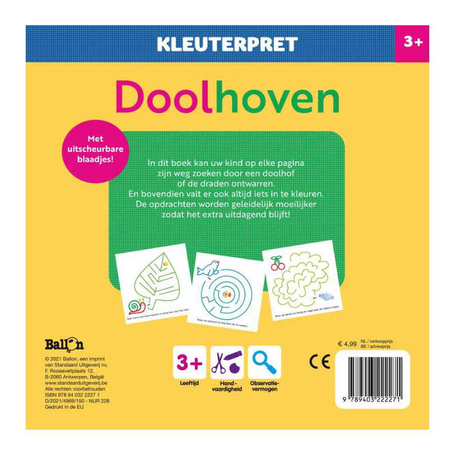 Kleuterpret Doolhoven 3+