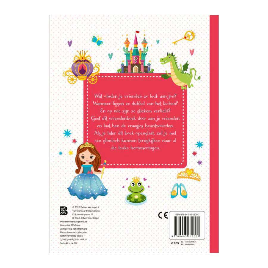 Vriendenboek Prinsessen