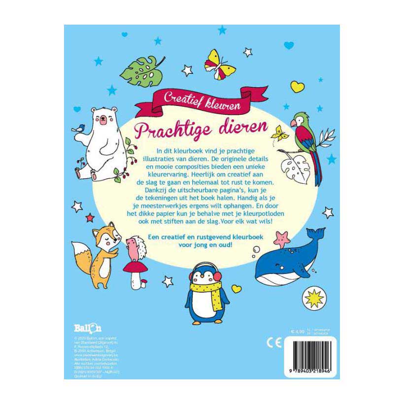 Kleurboek Prachtige Dieren