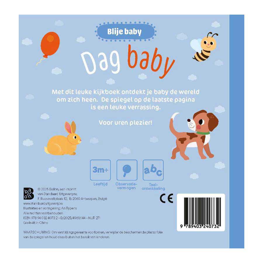 Kijkboekje Met Spiegeltje - Dag Baby!