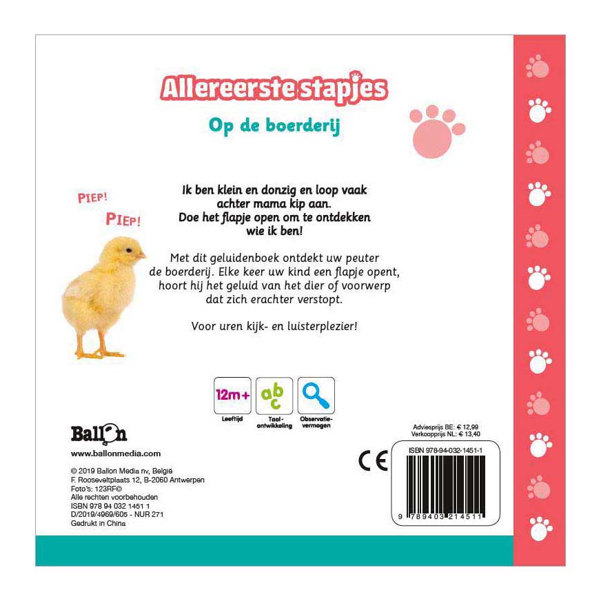 Geluidenboek - Op de Boerderij