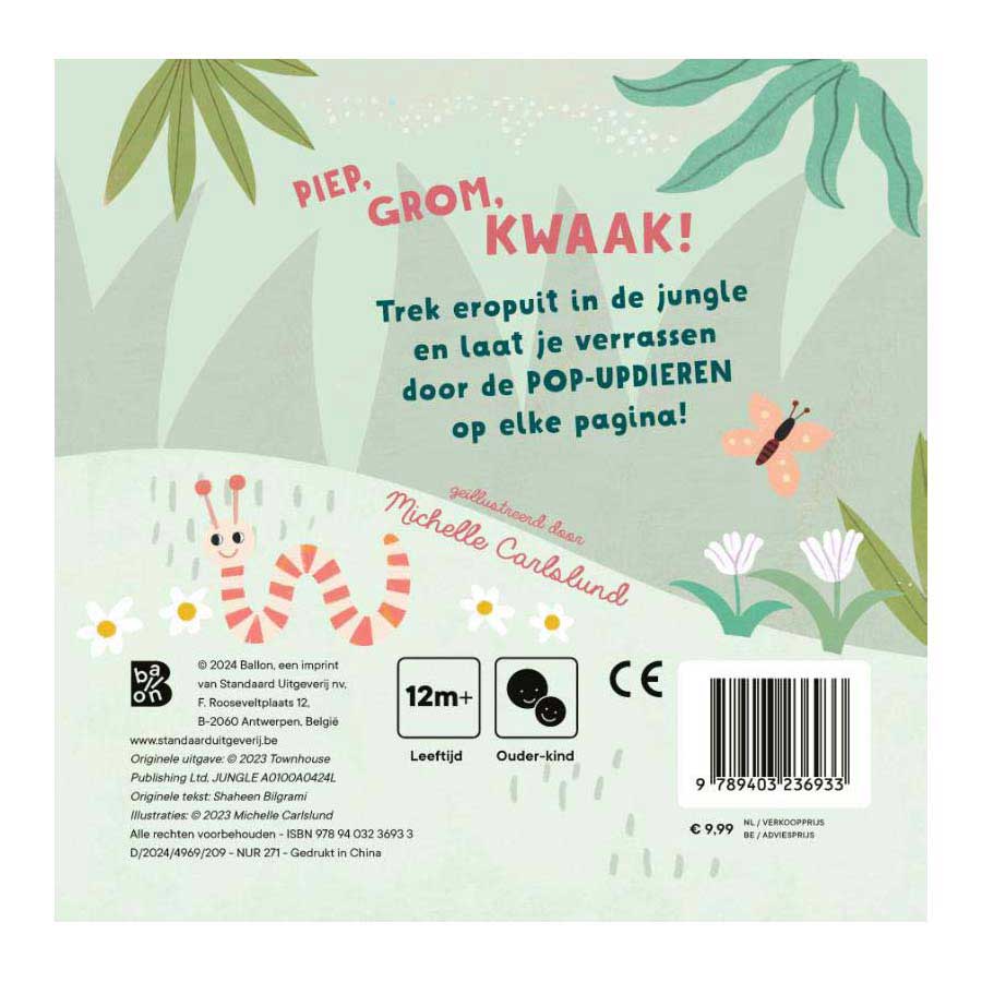 Mijn Eerste Pop-upboekje: In de Jungle 12m+