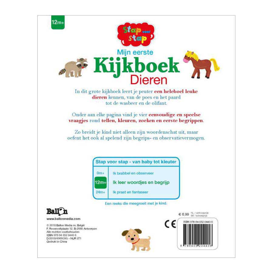 Mein erstes Bilderbuch - Tiere 12m+