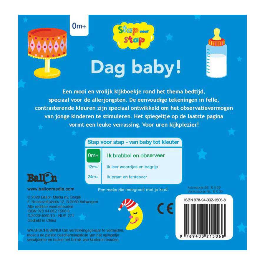 Stap Voor Stap - Dag baby! Slaap Zacht 0m+