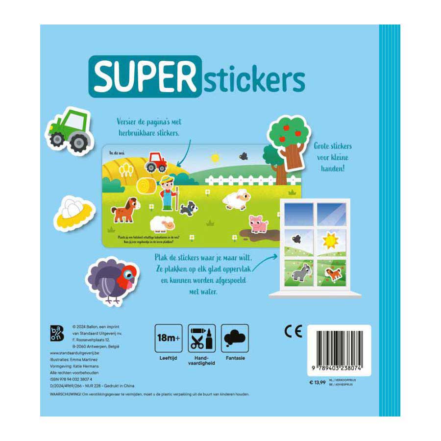 Superstickers - Boerderij 18m+