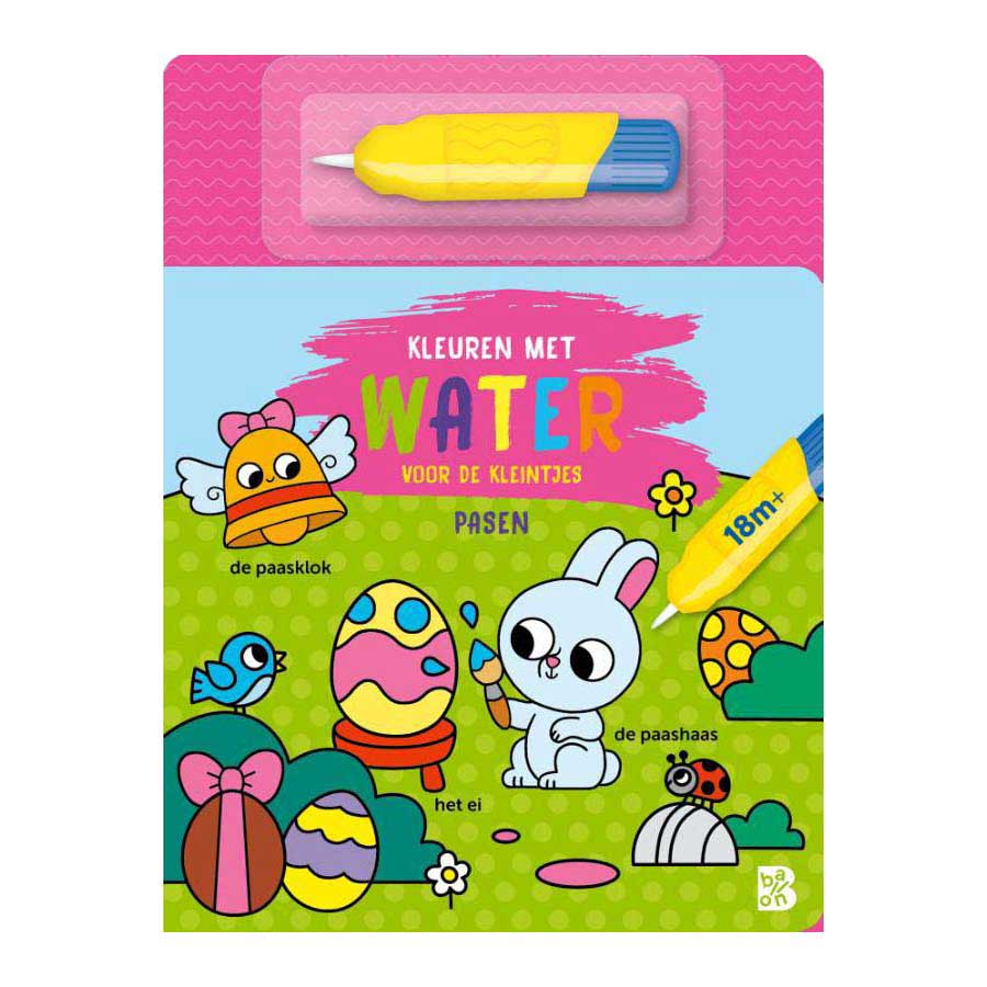 Kleuren met Water Voor de Kleintjes - Pasen 18m+