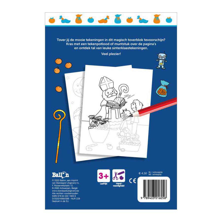 Toverblok Sinterklaas 3+