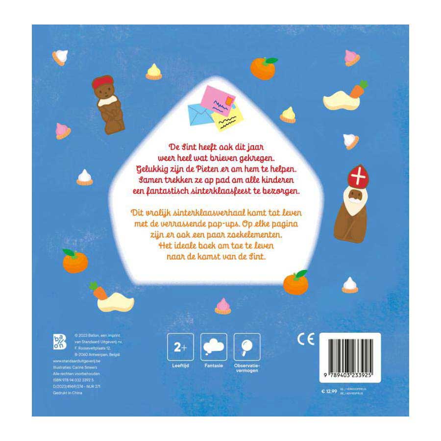 Mijn Pop-up Boek - Dag Sinterklaasje 2+