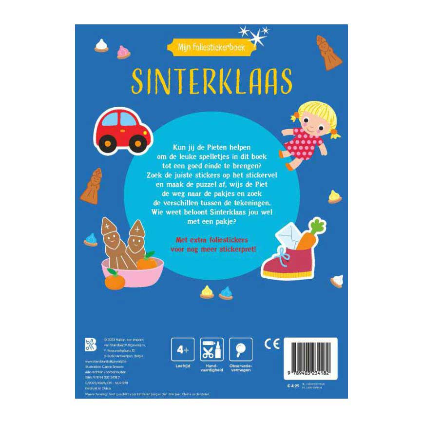 Mein Folienstickerbuch Nikolaus 4+