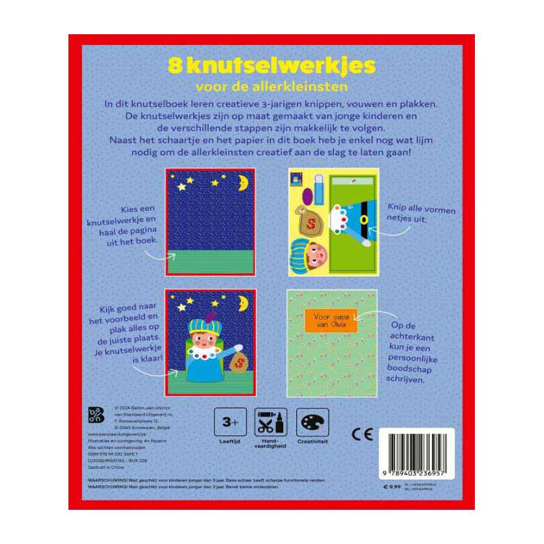 J'apprends à couper Sinterklaas 3+