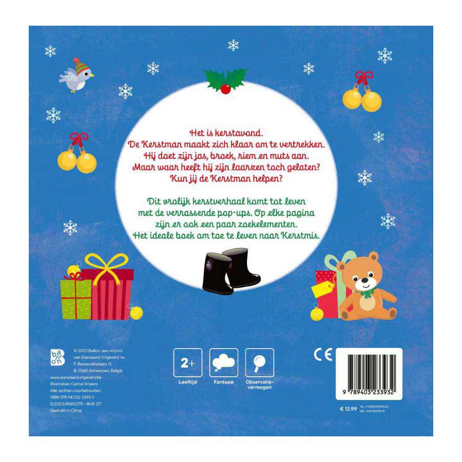 Mon livre pop-up - Le Père Noël, jour 2+