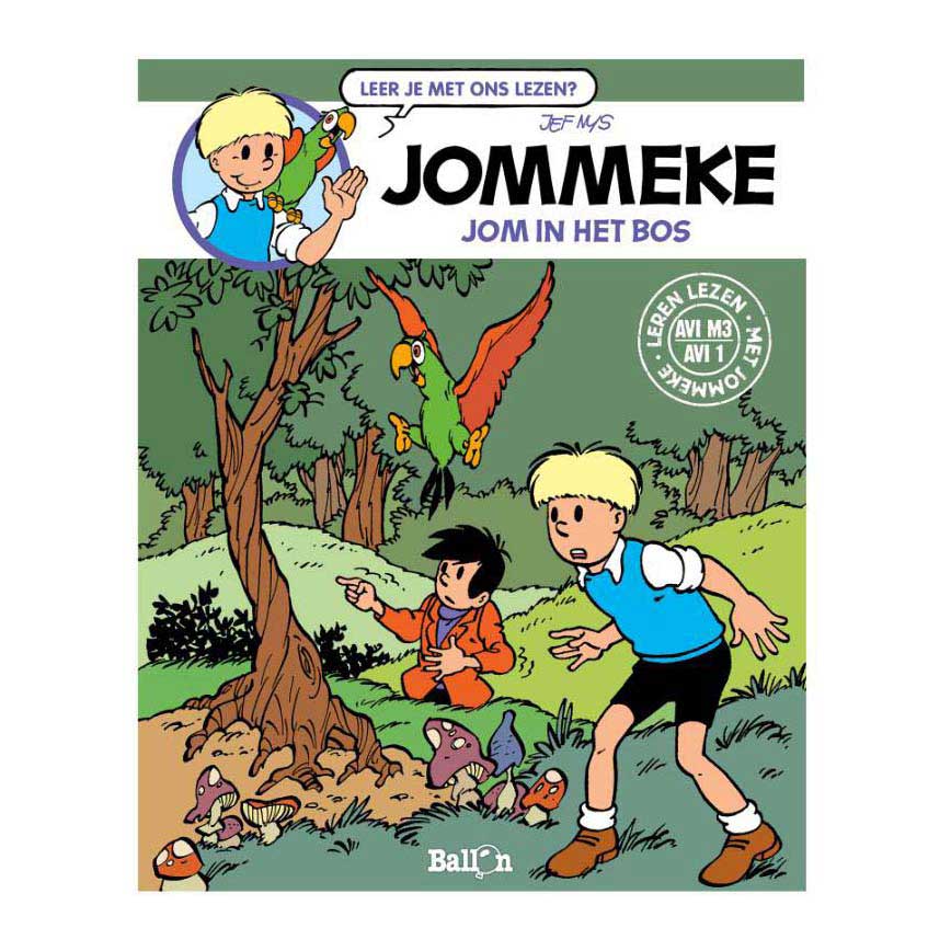 Jommeke - Jom in het Bos - AVI M3