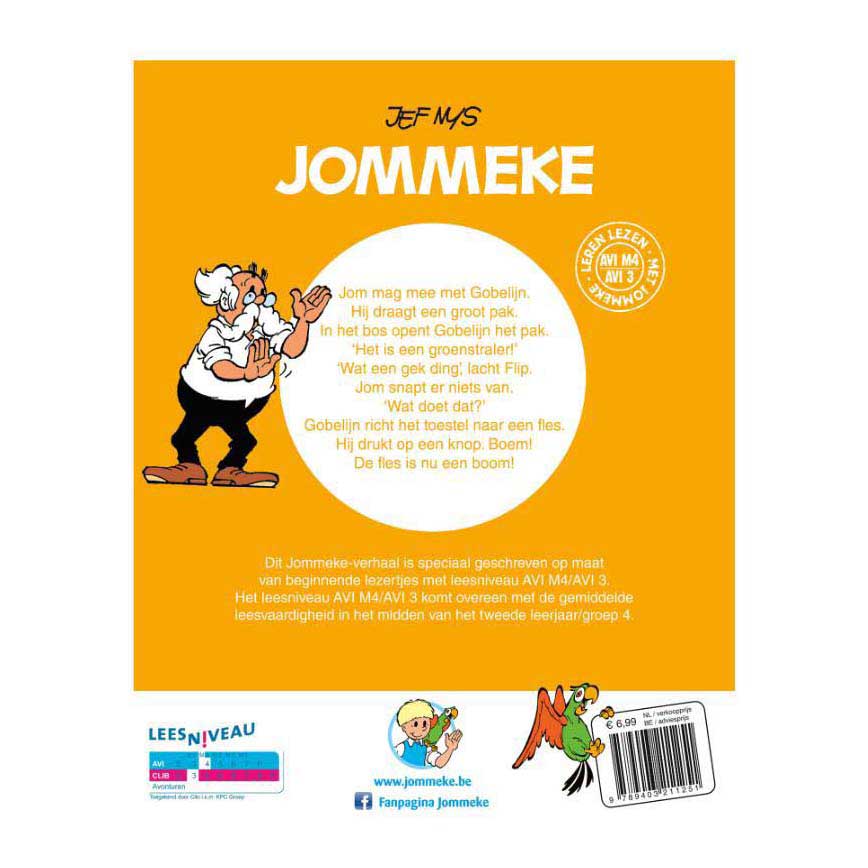 Jommeke - De Groenstraler - AVI M4