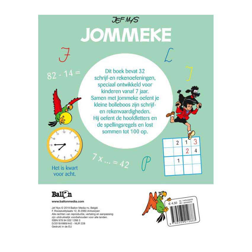 Jommeke - Ik Kan al Schrijven en Rekenen 7+