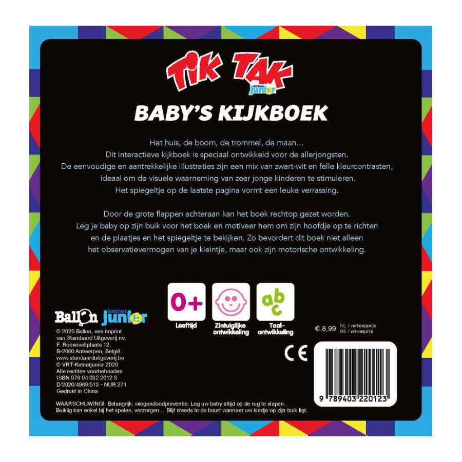 Tik Tak - Baby's Kijkboek 0-6m