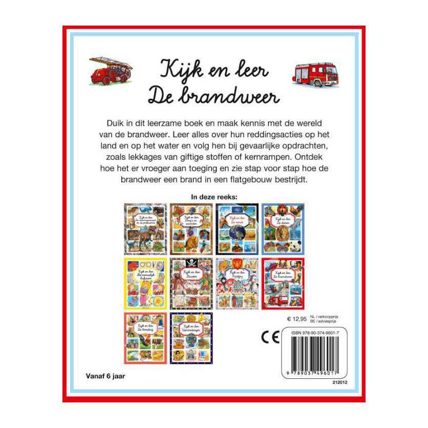 Kijk en Leer - De Brandweer 6+