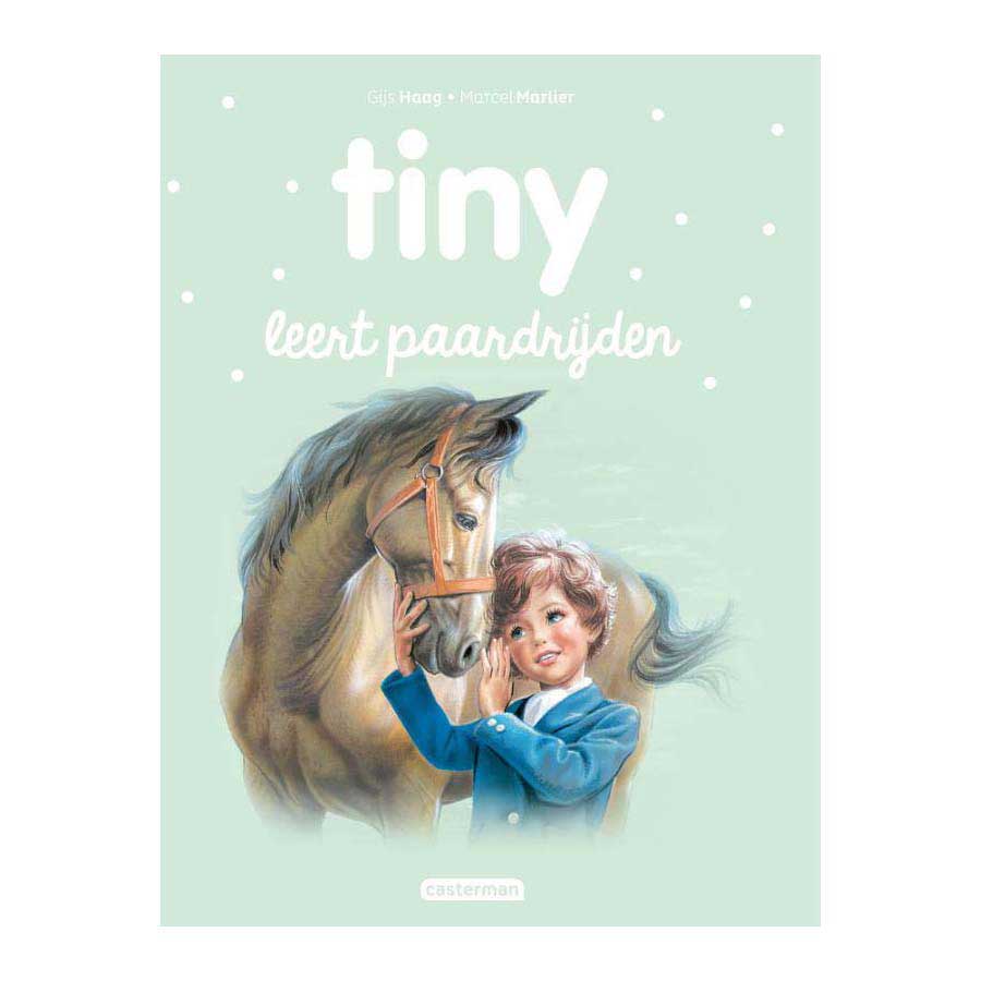 Tiny leert paardrijden