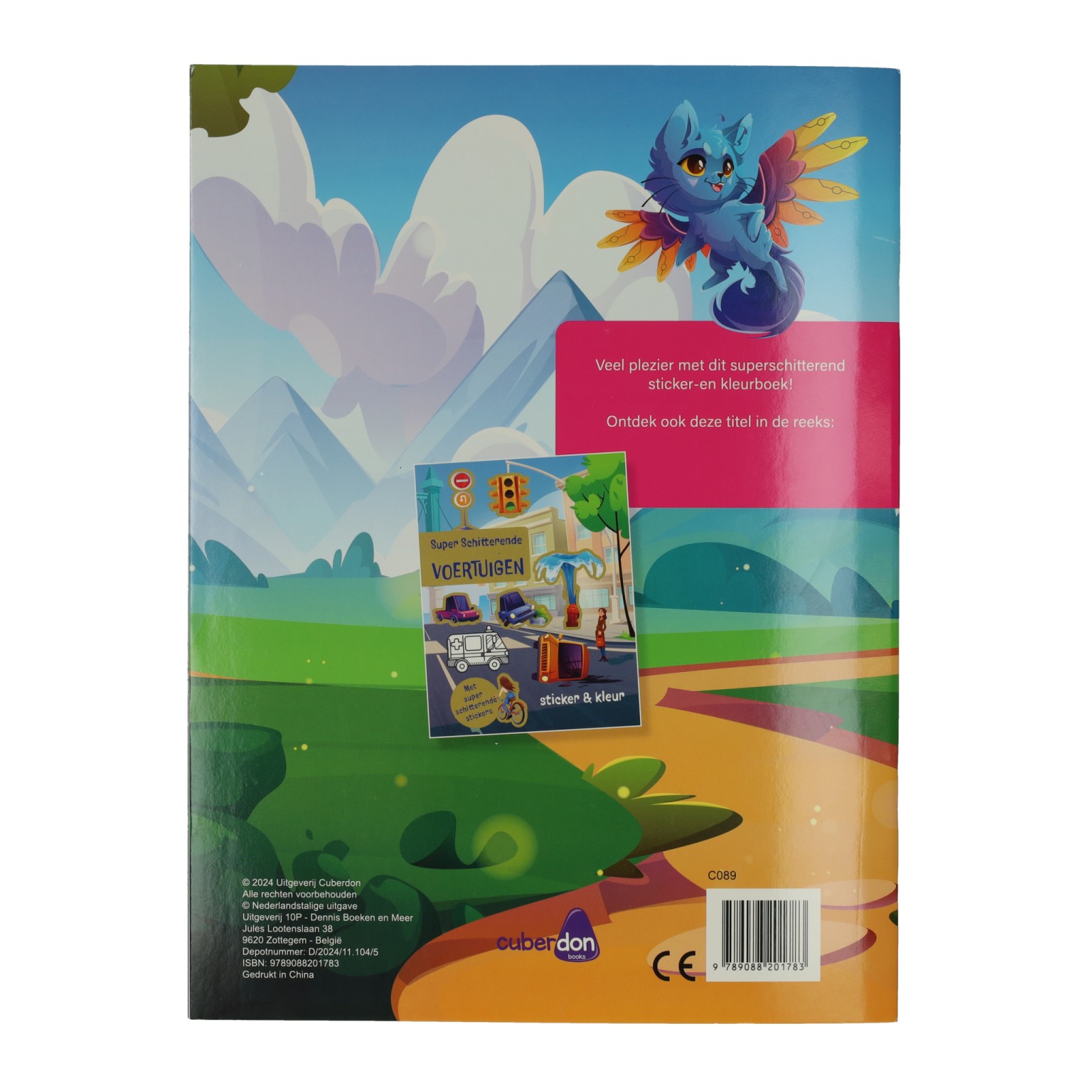 Kleur- en Stickerboek Fantasy