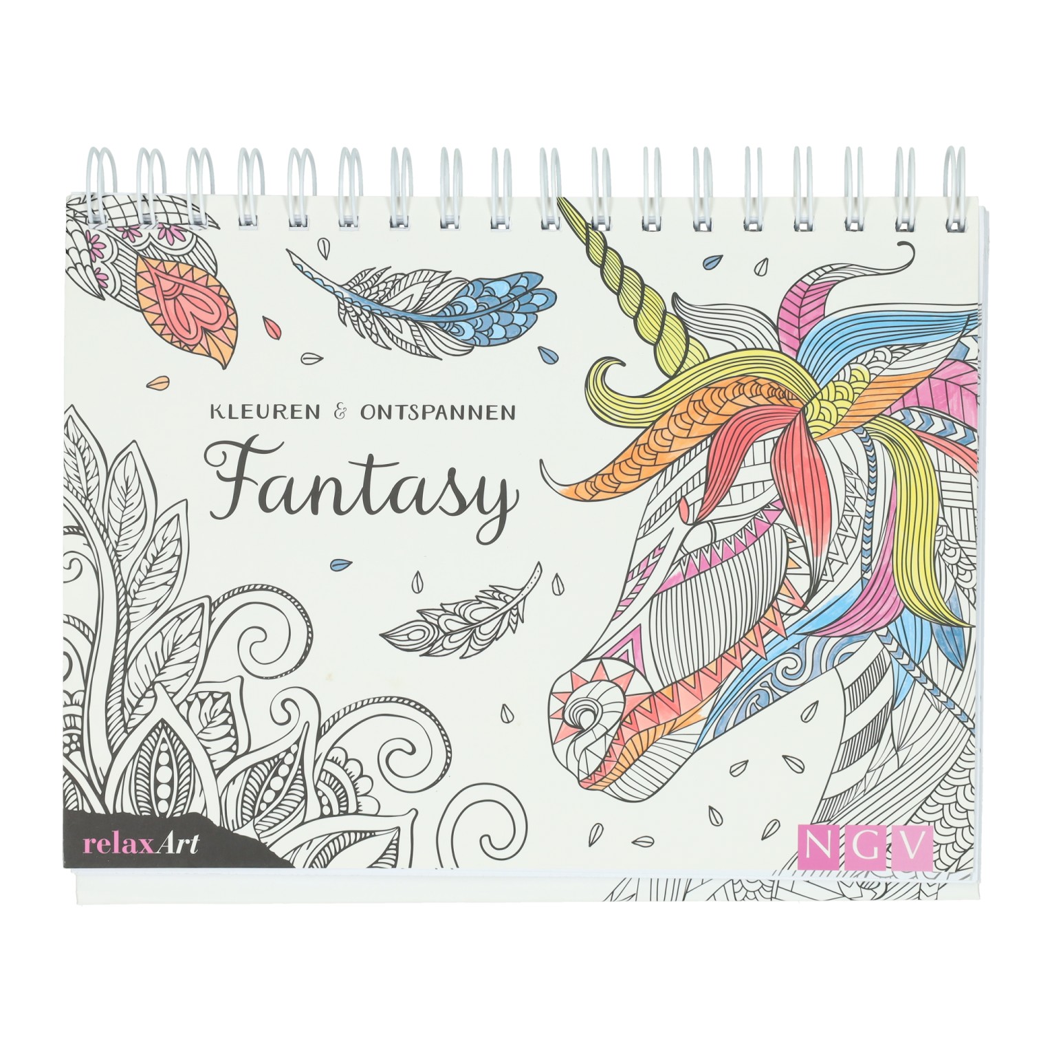 Fantasy kleuren en ontspannen - Kleurboek