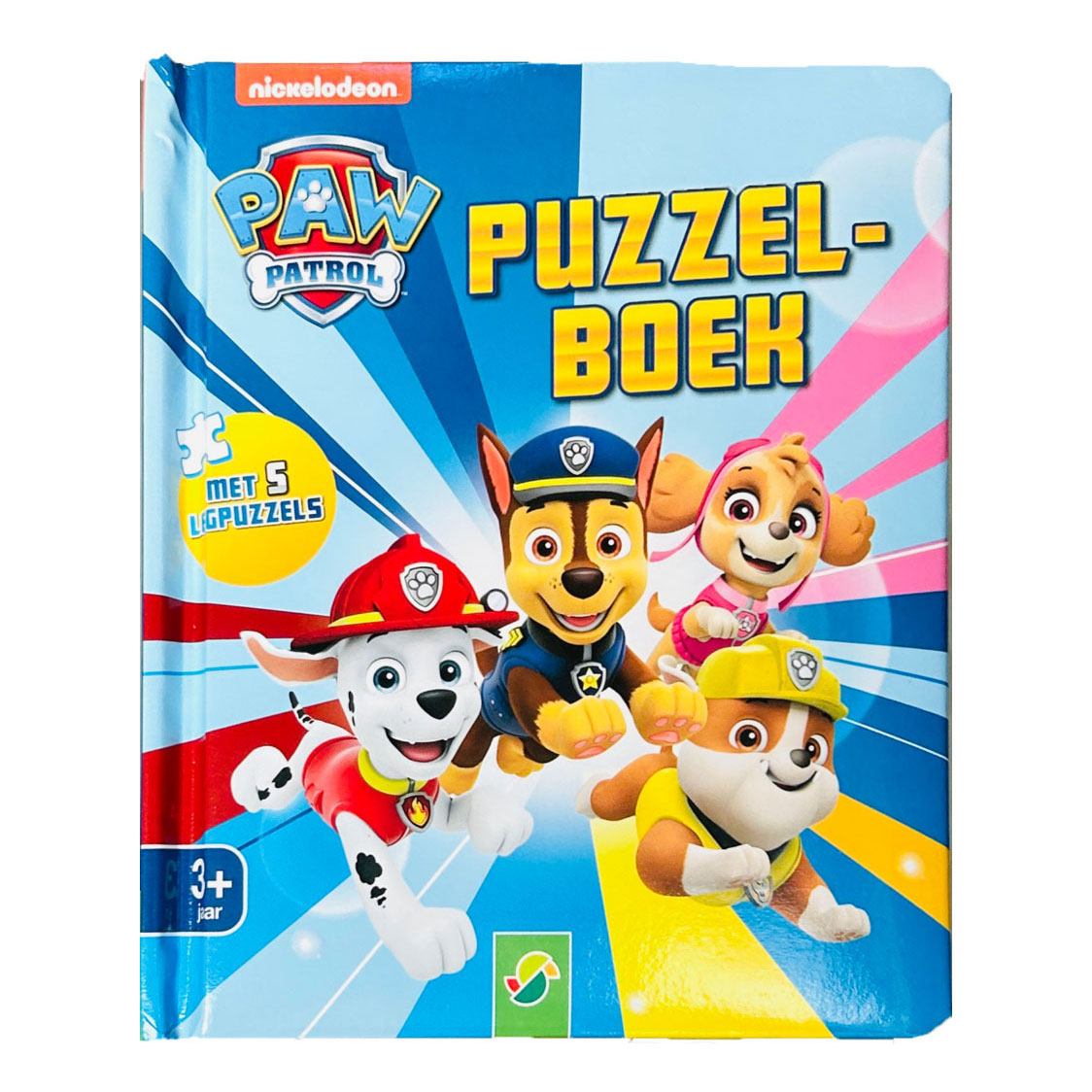 Legpuzzelboek Paw Patrol - 5 Legpuzzels