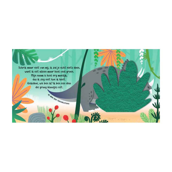 Mijn Kiekeboek - Dinovriendjes Kartonboek Mijn Kiekeboek - Dinovriendjes Kartonboek
