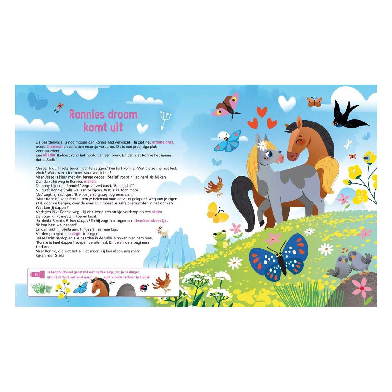 Speuren Naar Paarden Zoekboek met Kartonnen Zaklamp