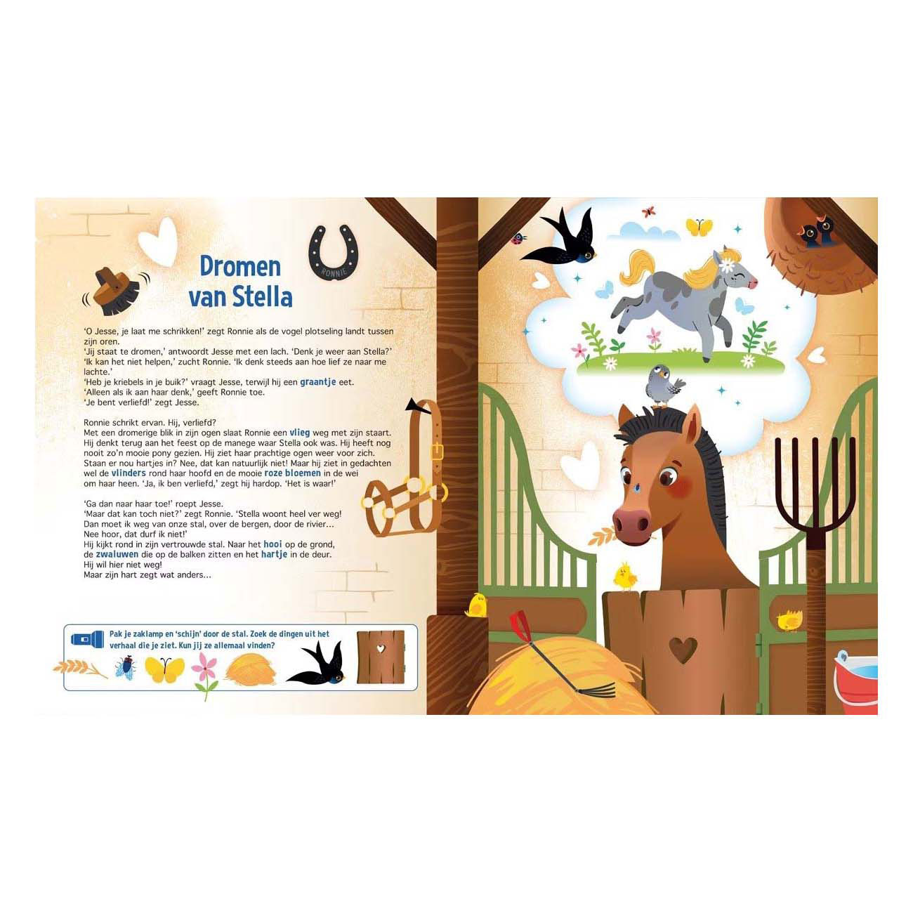 Speuren Naar Paarden Zoekboek met Kartonnen Zaklamp