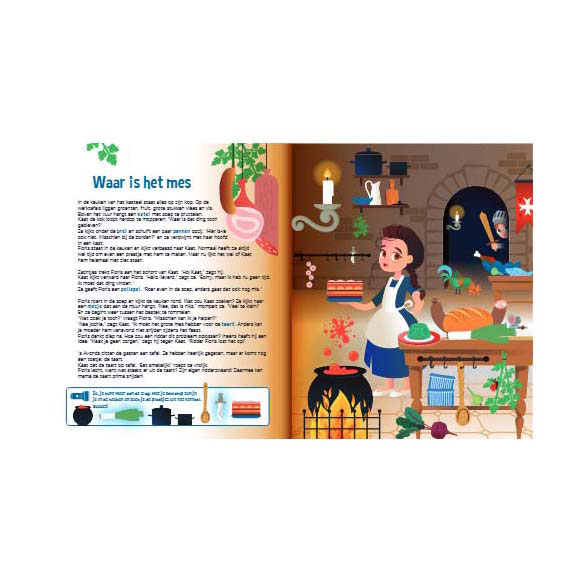 Speuren Naar Ridders & Kastelen Zoekboek met Kartonnen Zaklamp