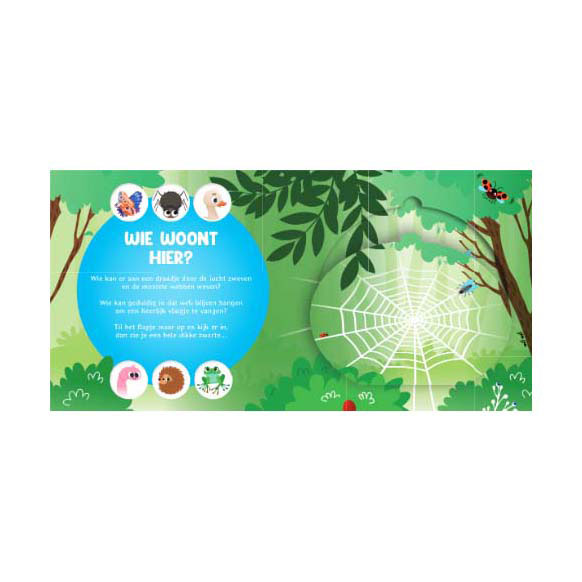 Wie Woont Hier? In de Natuur Flapjesboek