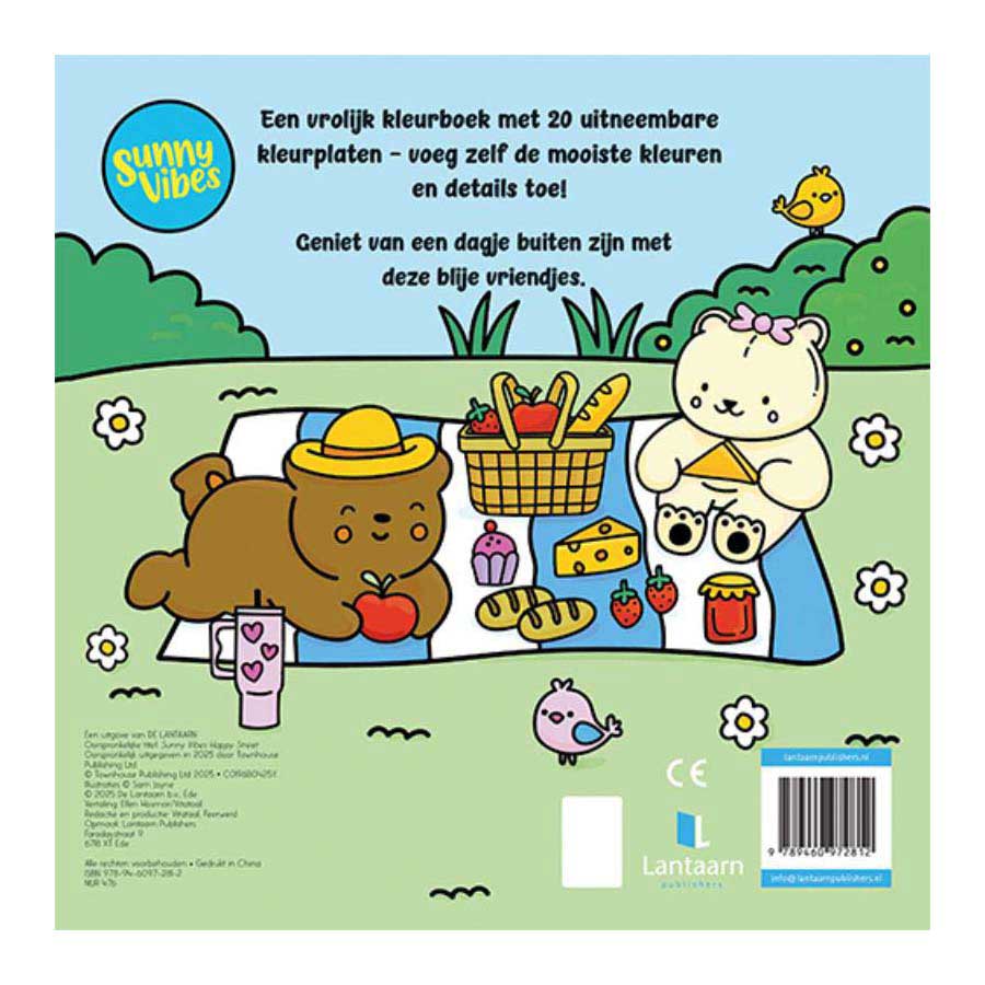Kleurboek Sunny vibes - Happy street