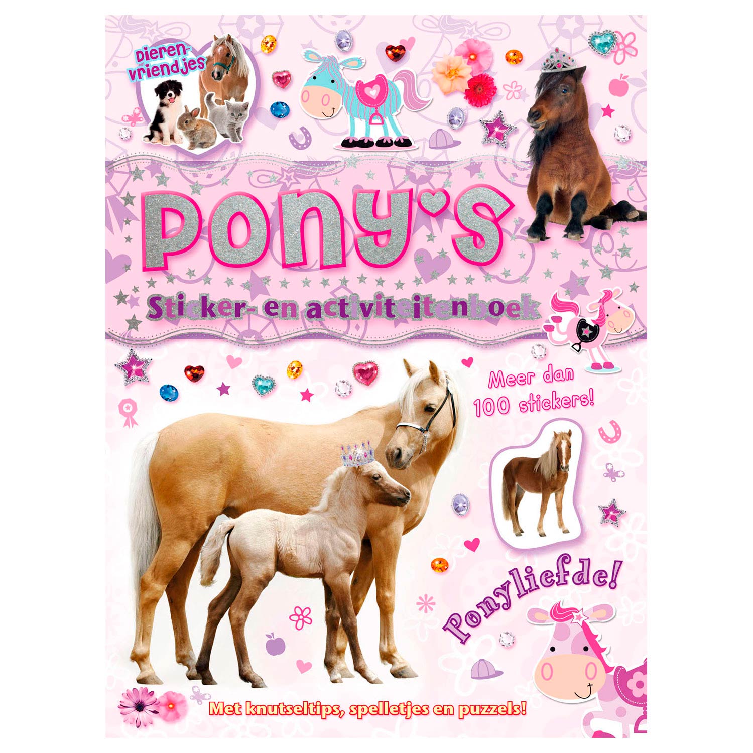 Dierenvriendjes - Pony's Sticker- en Activiteitenboek