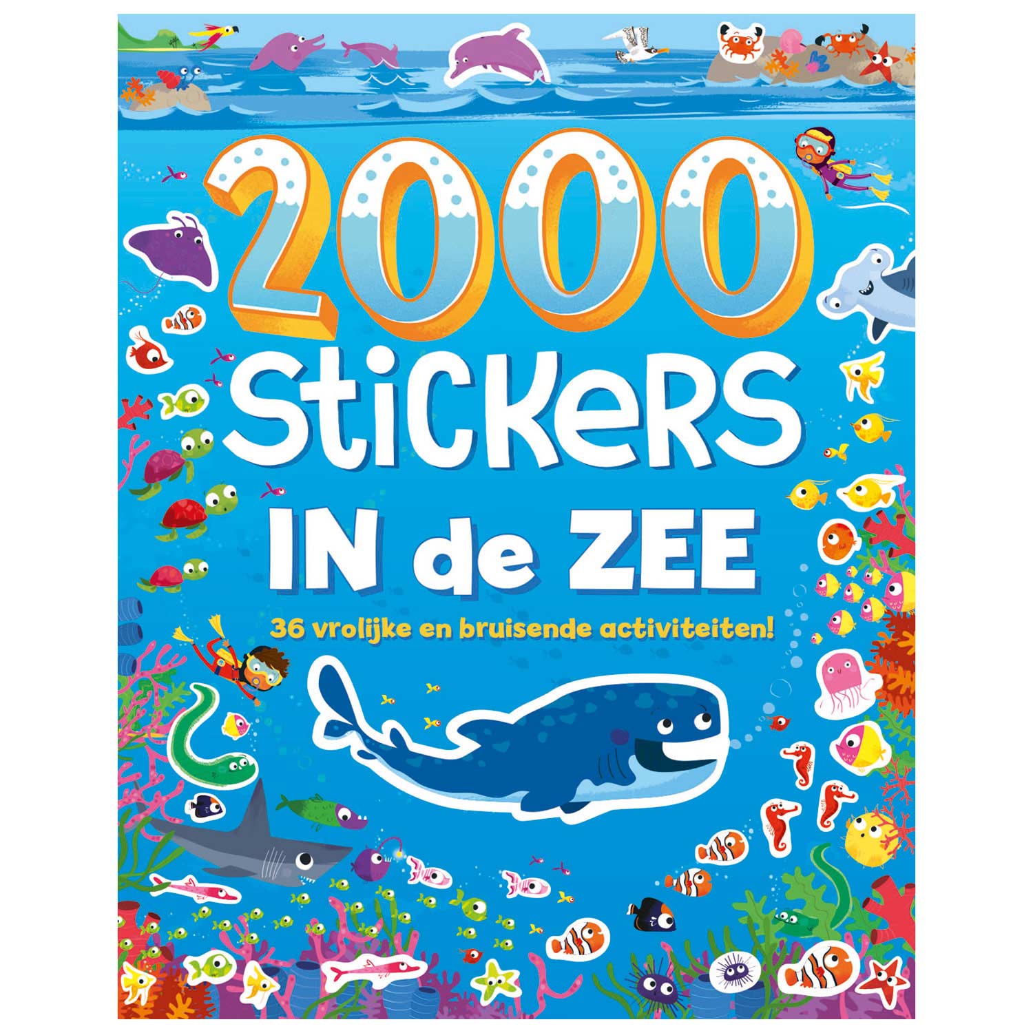 Gymnastiek Scenario doolhof Stickerboek In de Zee, 2000 stickers online kopen? | Lobbes Speelgoed