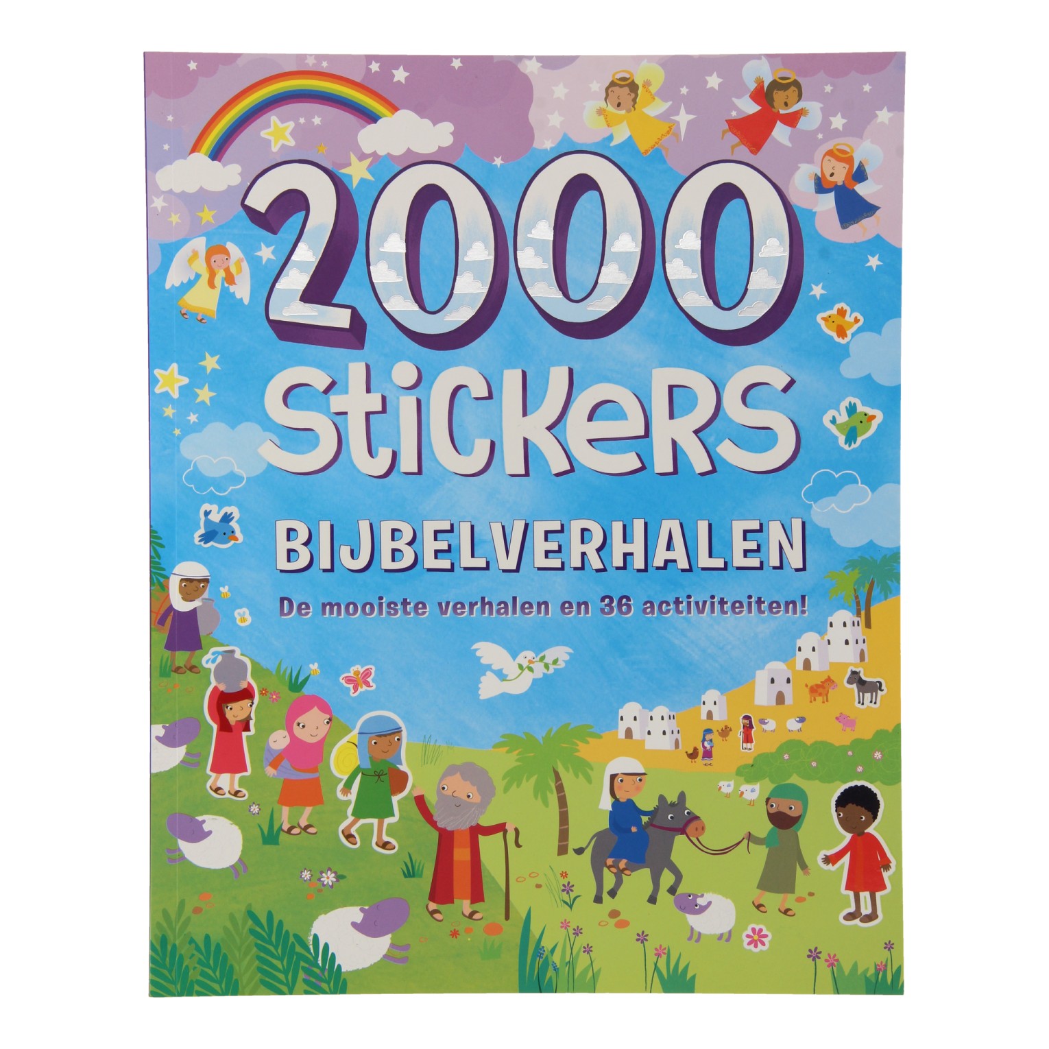 Nieuw Stickerboek Bijbelverhalen, 2000 stickers online kopen | Lobbes CK-01