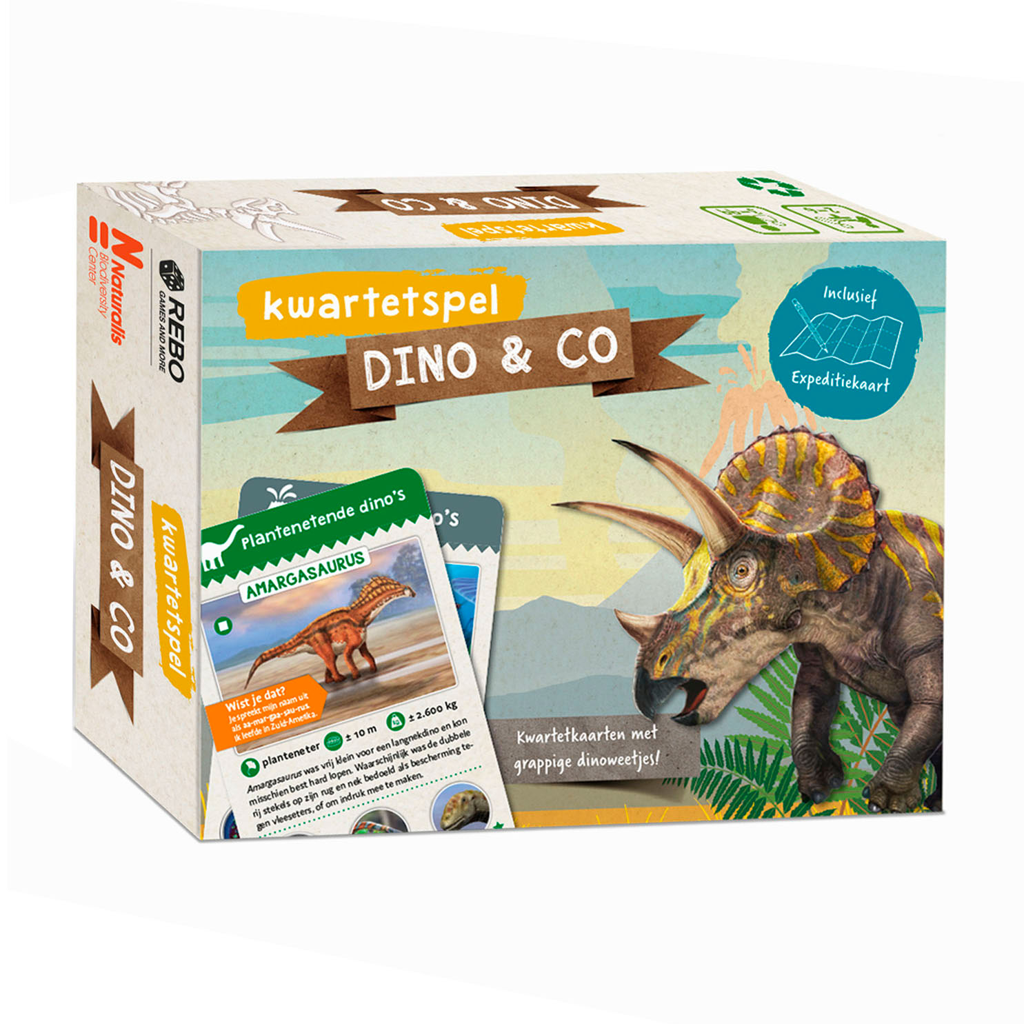 Kwartetspel Dino & Co