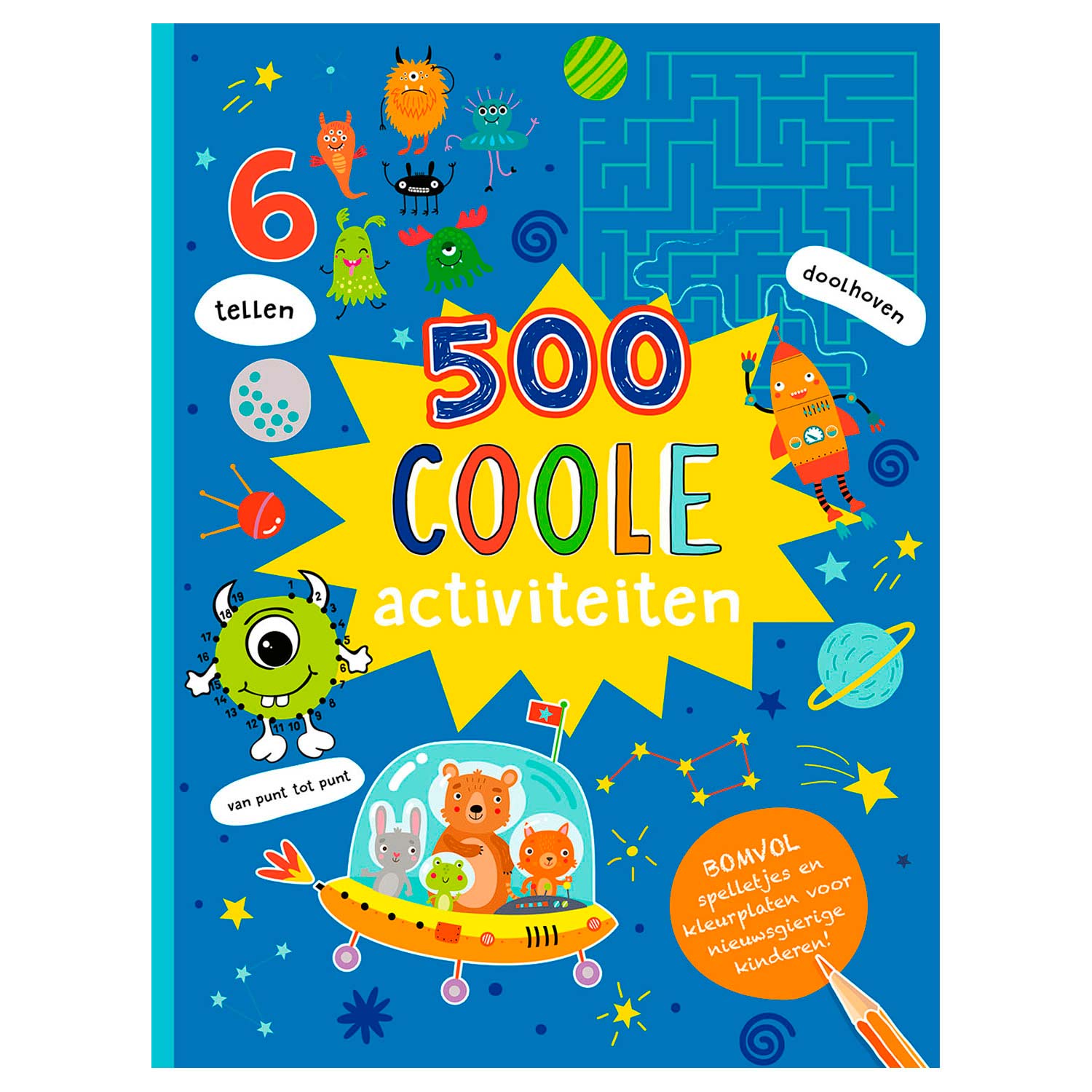 Grijpen Kwalificatie ambitie 500 Coole Activiteitenboek online kopen? | Lobbes Speelgoed