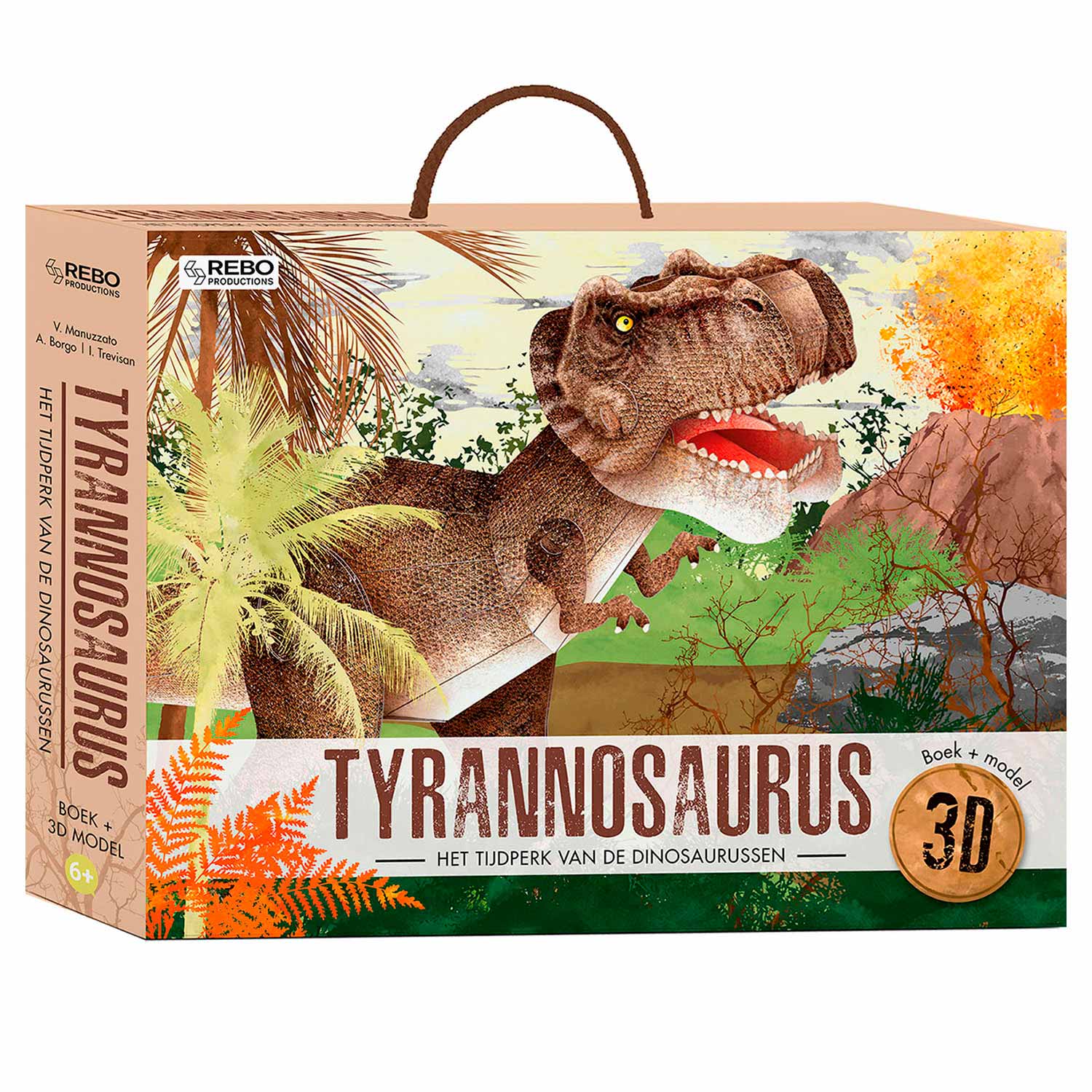 Livre + Modèle 3D Tyrannosaure