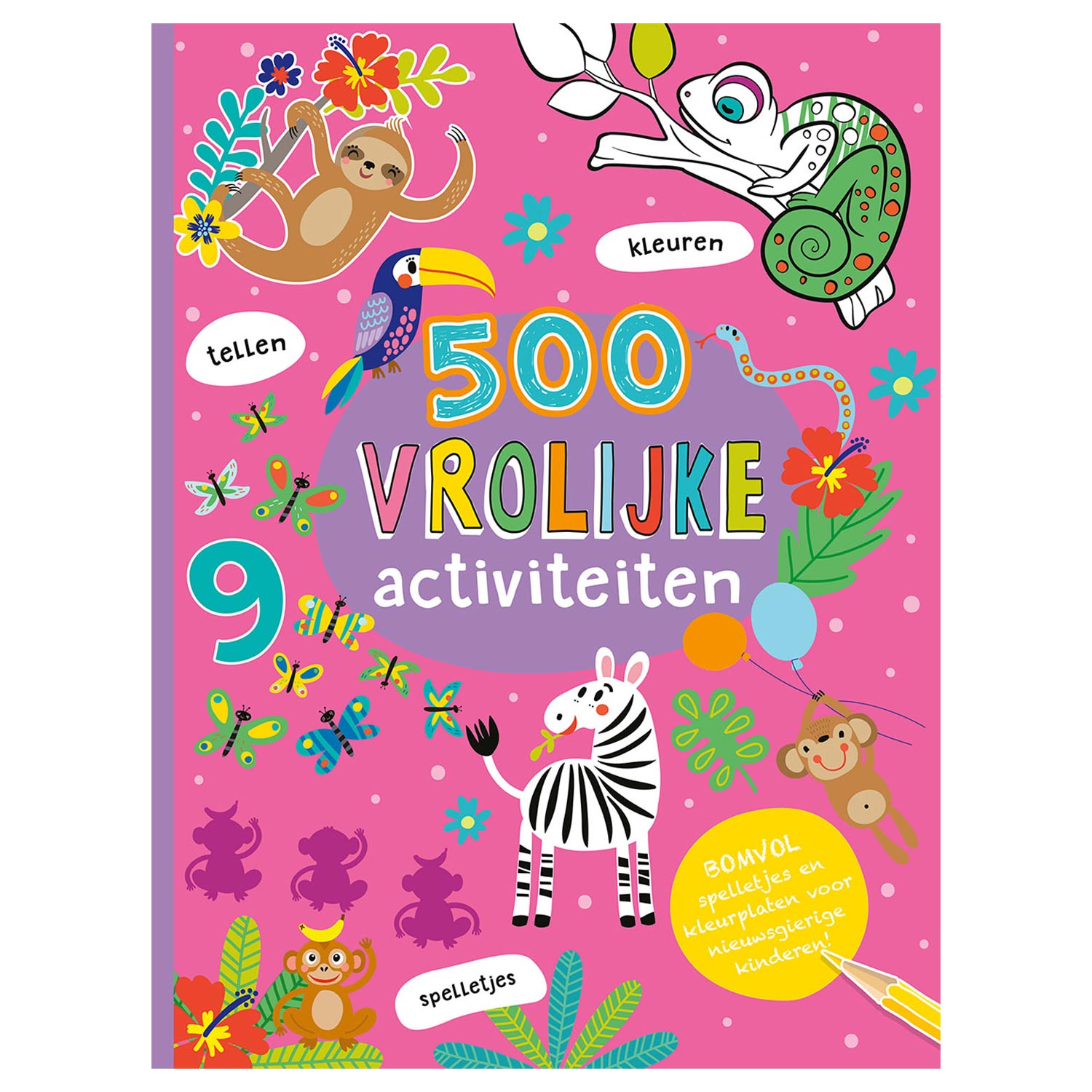 hart Aardbei puur 500 Vrolijke Activiteitenboek online kopen? | Lobbes Speelgoed