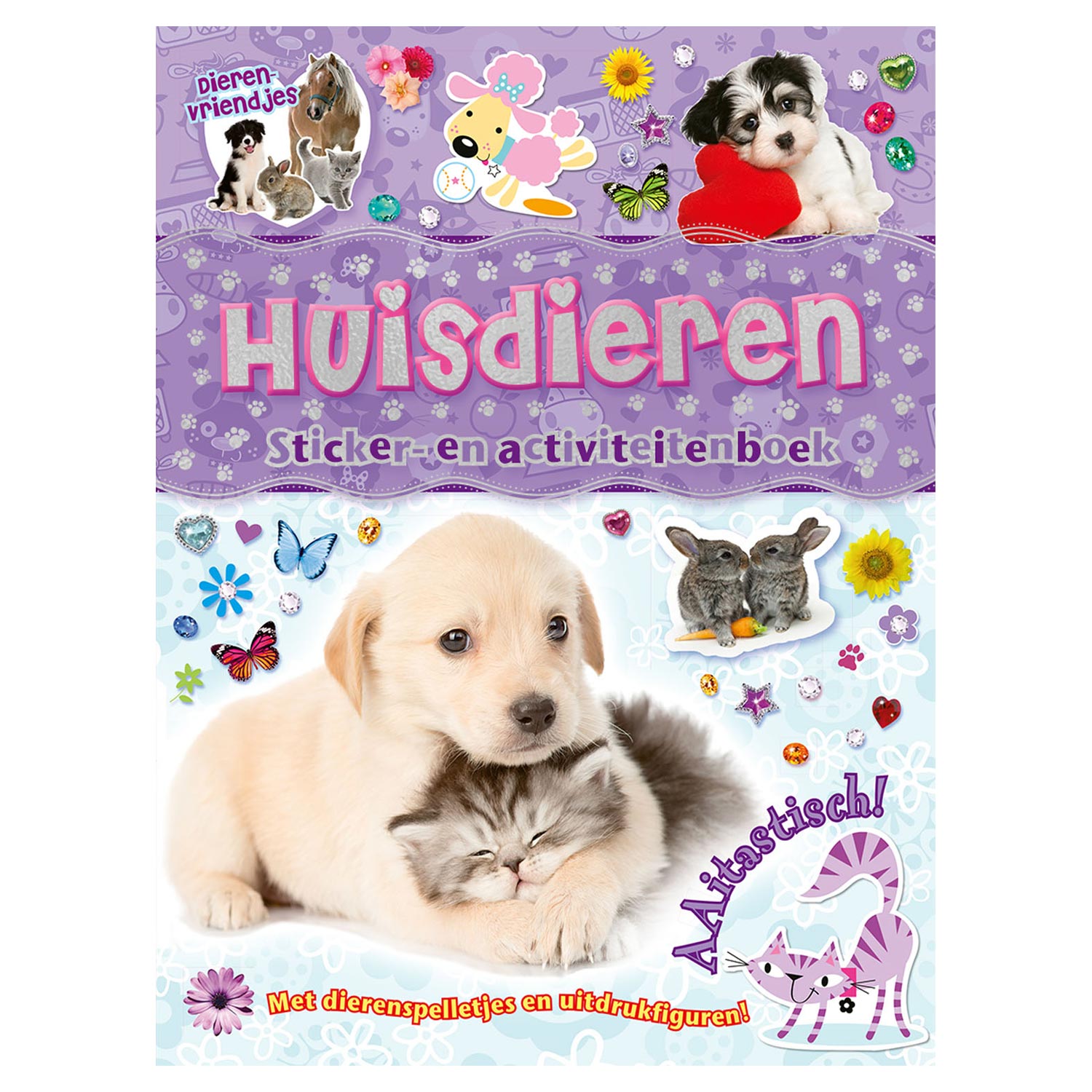 Dierenvriendjes - Huisdieren Sticker- en Activiteitenboek