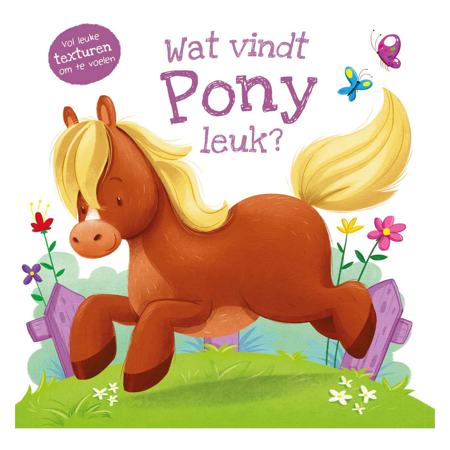 Blaast op Samenwerken met voorjaar Voelboek - Wat vindt Pony leuk? online kopen? | Lobbes Speelgoed