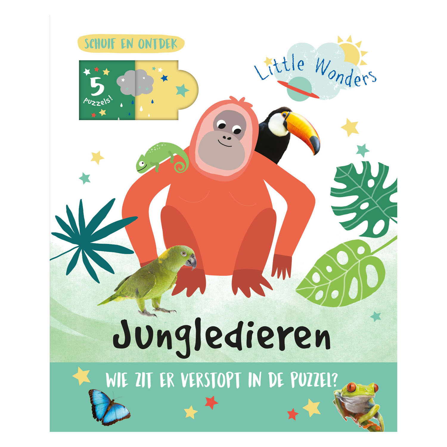 Jungledieren - Schuif en Ontdek