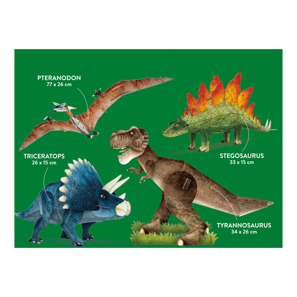 Dinosauriers - Feit- en Speelset