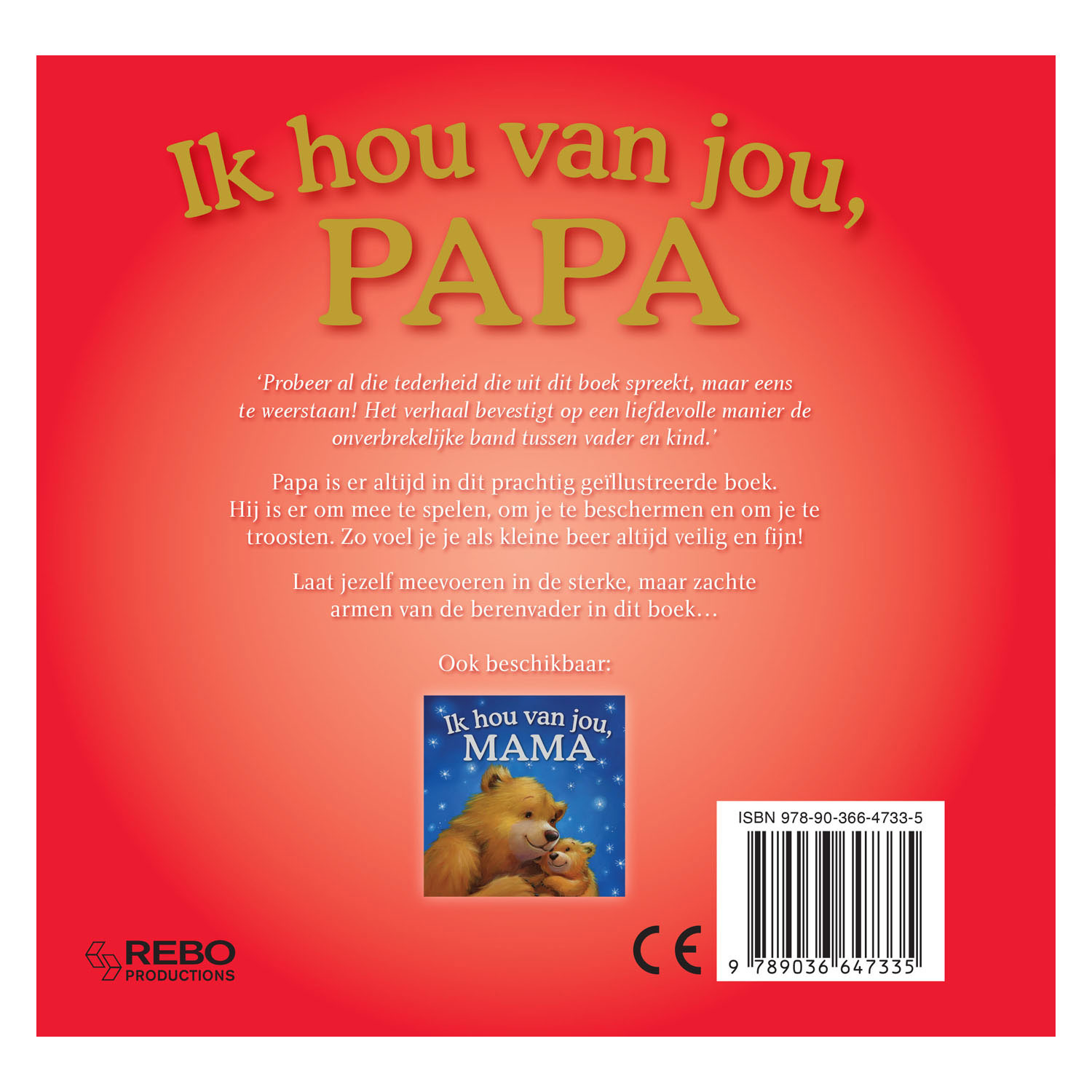 Ik Hou Van Jou, Papa - Kartonboek