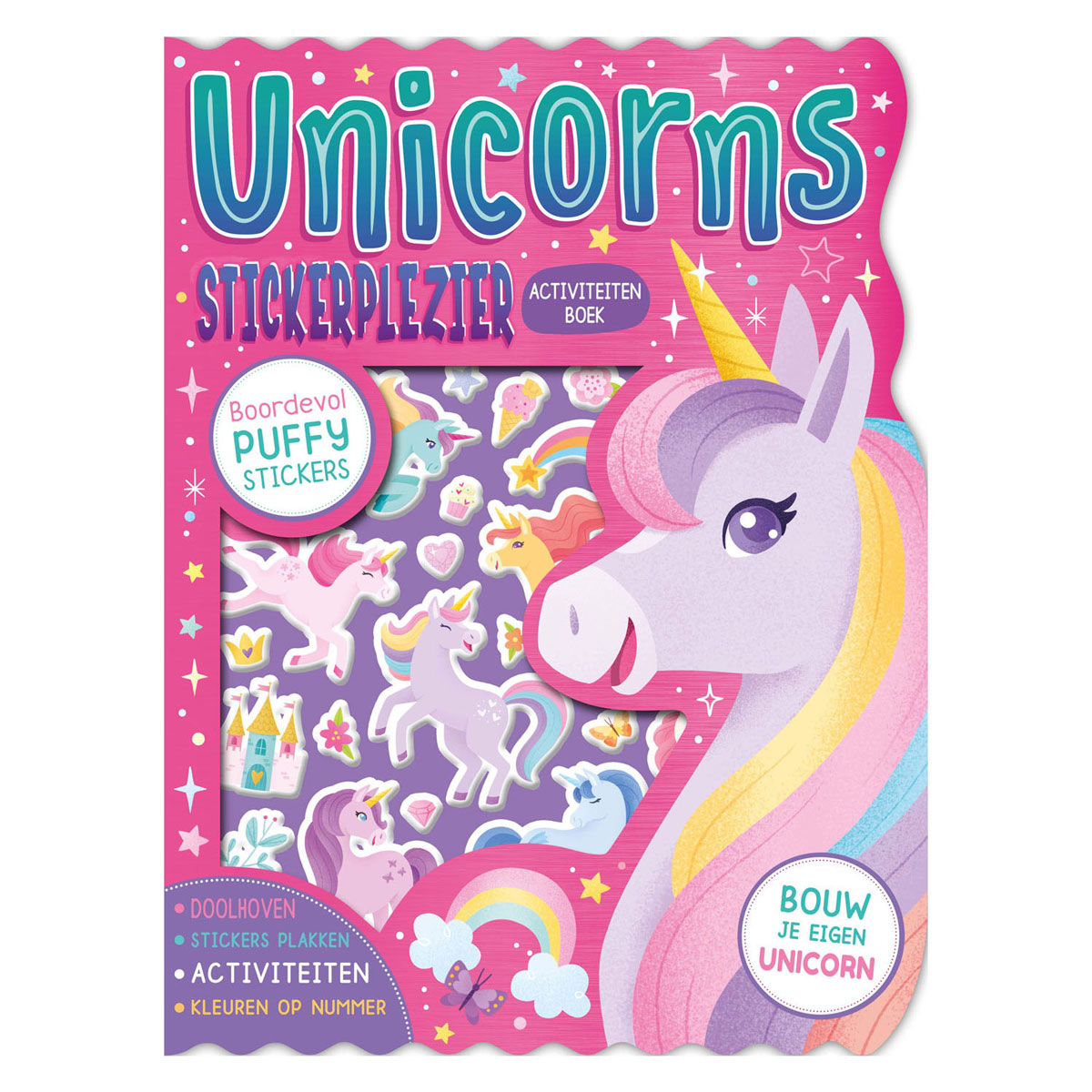 Unicorns Stickerplezier Stickerboek