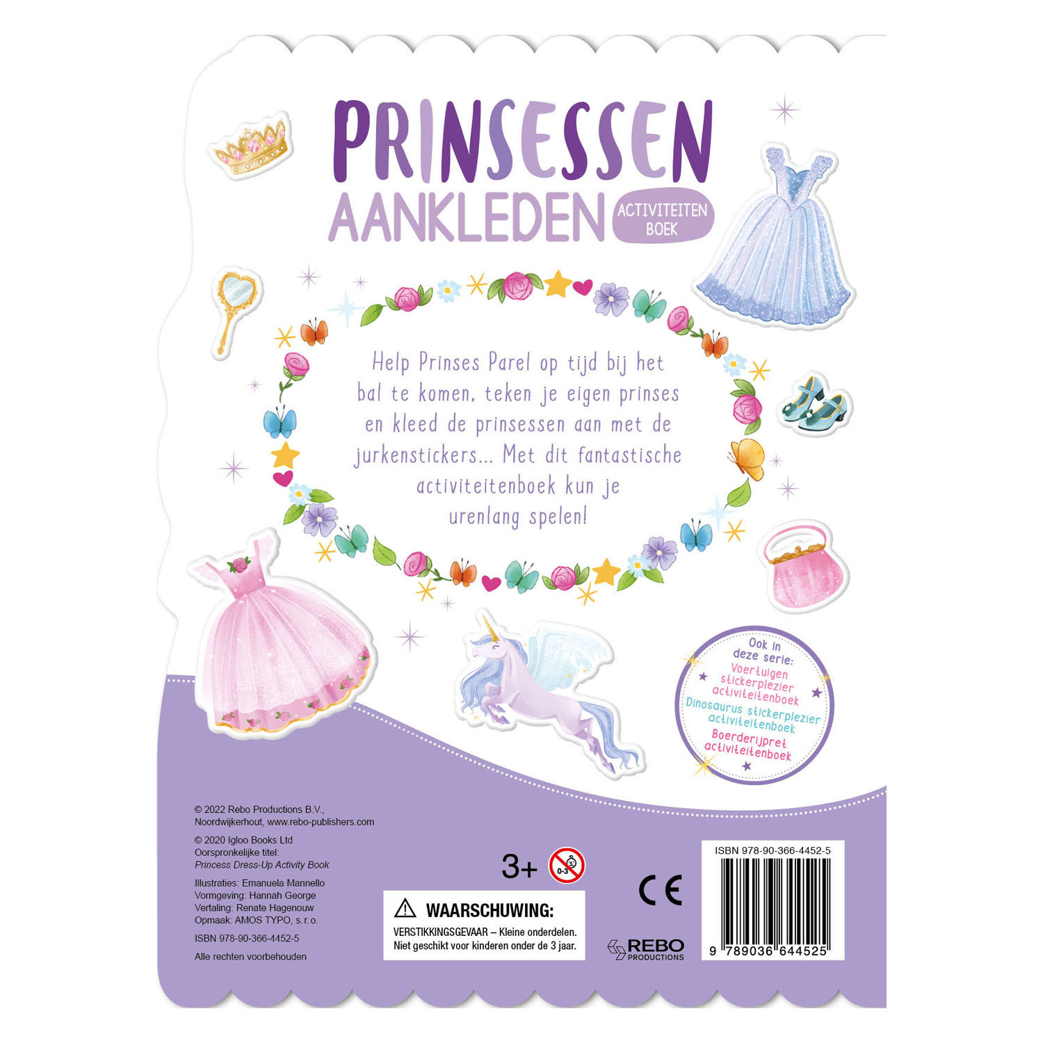 Prinsessen Stickerplezier Stickerboek