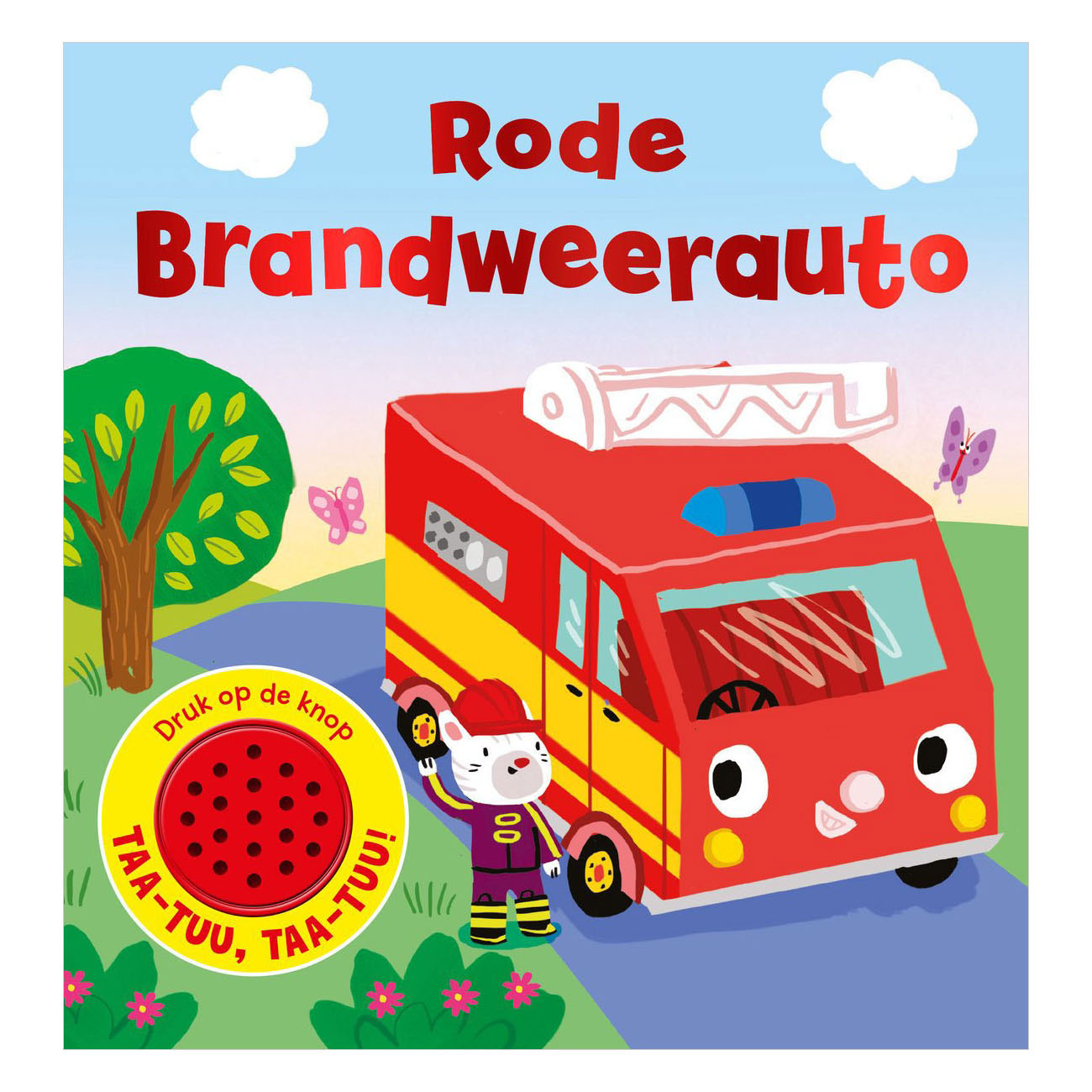 Rode Brandweerauto - Geluidenboek